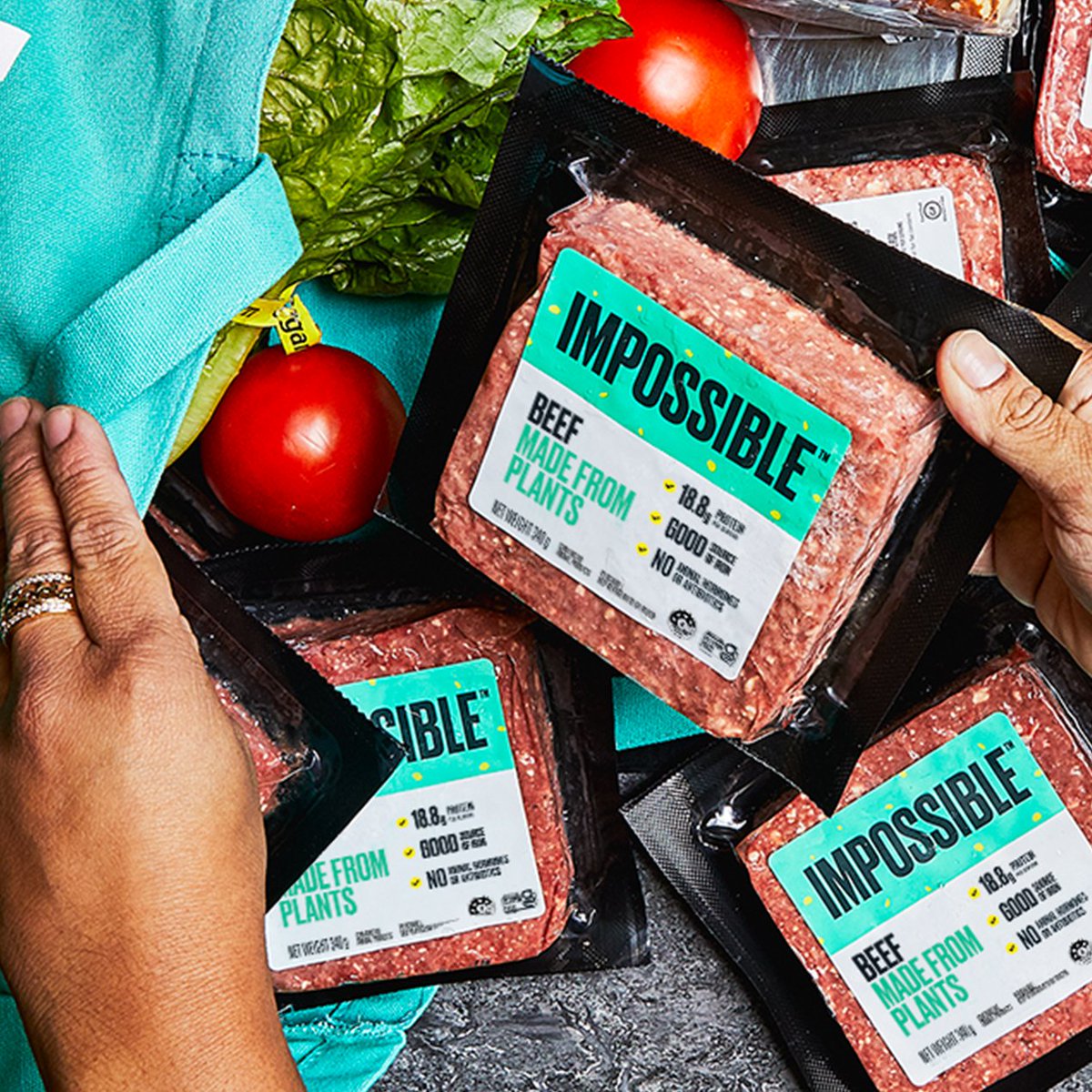 ImpossibleFoods's tweet photo. Tag your friends in Australia and New Zealand because they can finally stock their trolleys with #ImpossibleBeef in supermarkets.

Visit your nearest @woolworths in Australia or Countdown in New Zealand then to chef up Impossible™ Beef in your favourite meaty recipes. https://t.co/vQqDd9gKsy