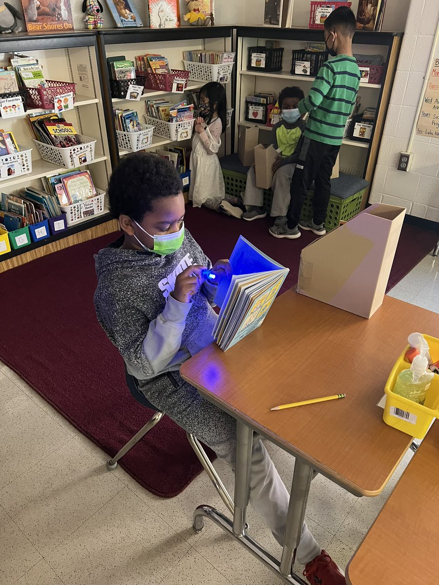 MsWilson_FHES's tweet photo. Flashlight Friday to conclude our Read-A-Thon! Great job readers 📚 #fhhighlights https://t.co/nC1CEjEduC