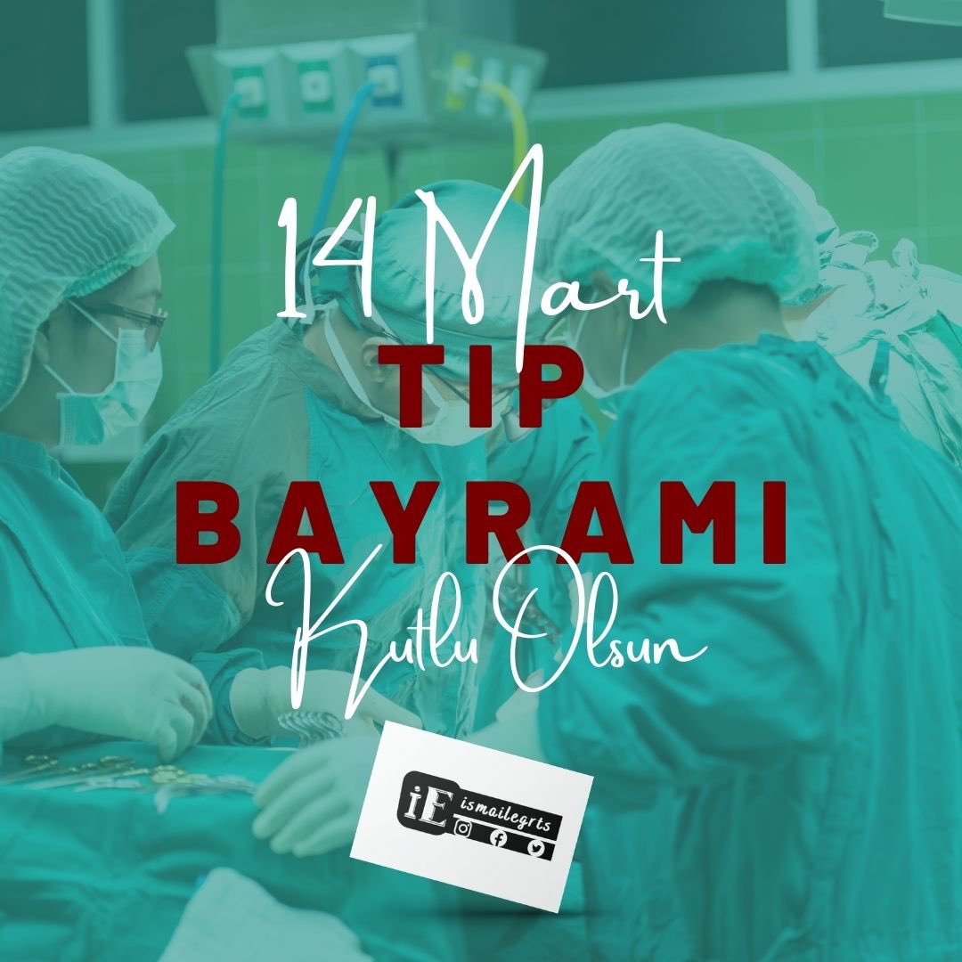 14 Mart Tıp Bayramı, Tüm Sağlık Çalışanlarına Kutlu Olsun. 
Sağlık Çalışanlarına Şiddete HAYIR!
#14MartTıpBayramıKutluOlsun
#SağlıkÇalışanlarınaŞiddeteHAYIR
#14MartTıpBayramı