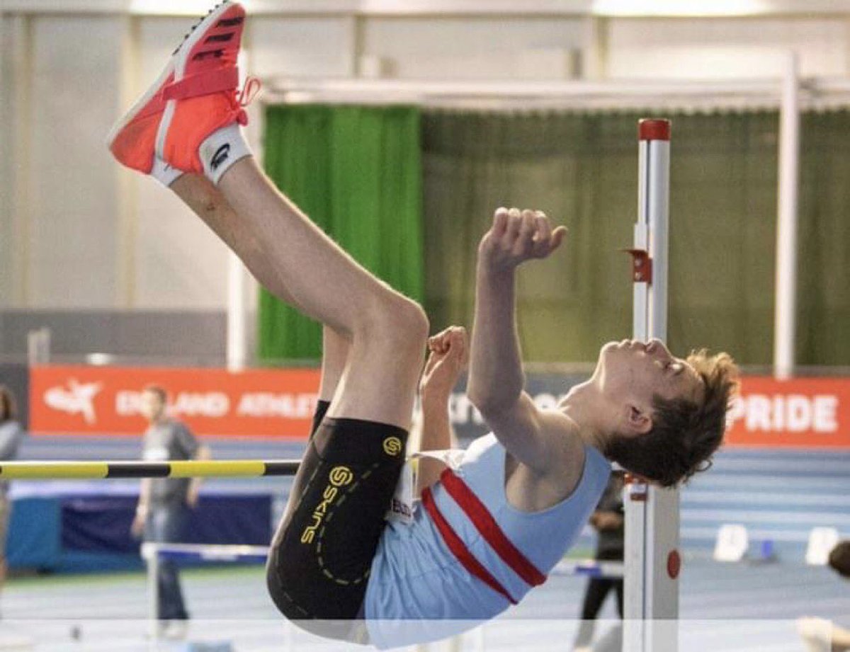 Corby_AC's tweet photo. Cracking weekend for our multi-eventer Sammy L, at the England Athletics U17 Combined Events Championships in Sheffield. Competing over 2 days, he managed 7 pbs in 7 events 💪 … you can’t ask for much more than that 👏 @BishopStopford1 #EAChamps https://t.co/oXEr6Aznje