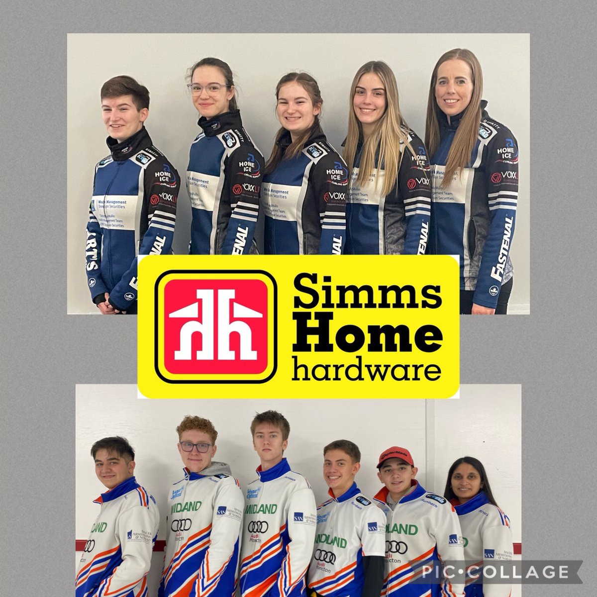 CurlingNB's tweet photo. Congratulations to teams Celia Evans &amp; Rajan Dalrymple, Curling NB’s 2022 U18 Championship teams. https://t.co/Qu4p2OZ1Ub