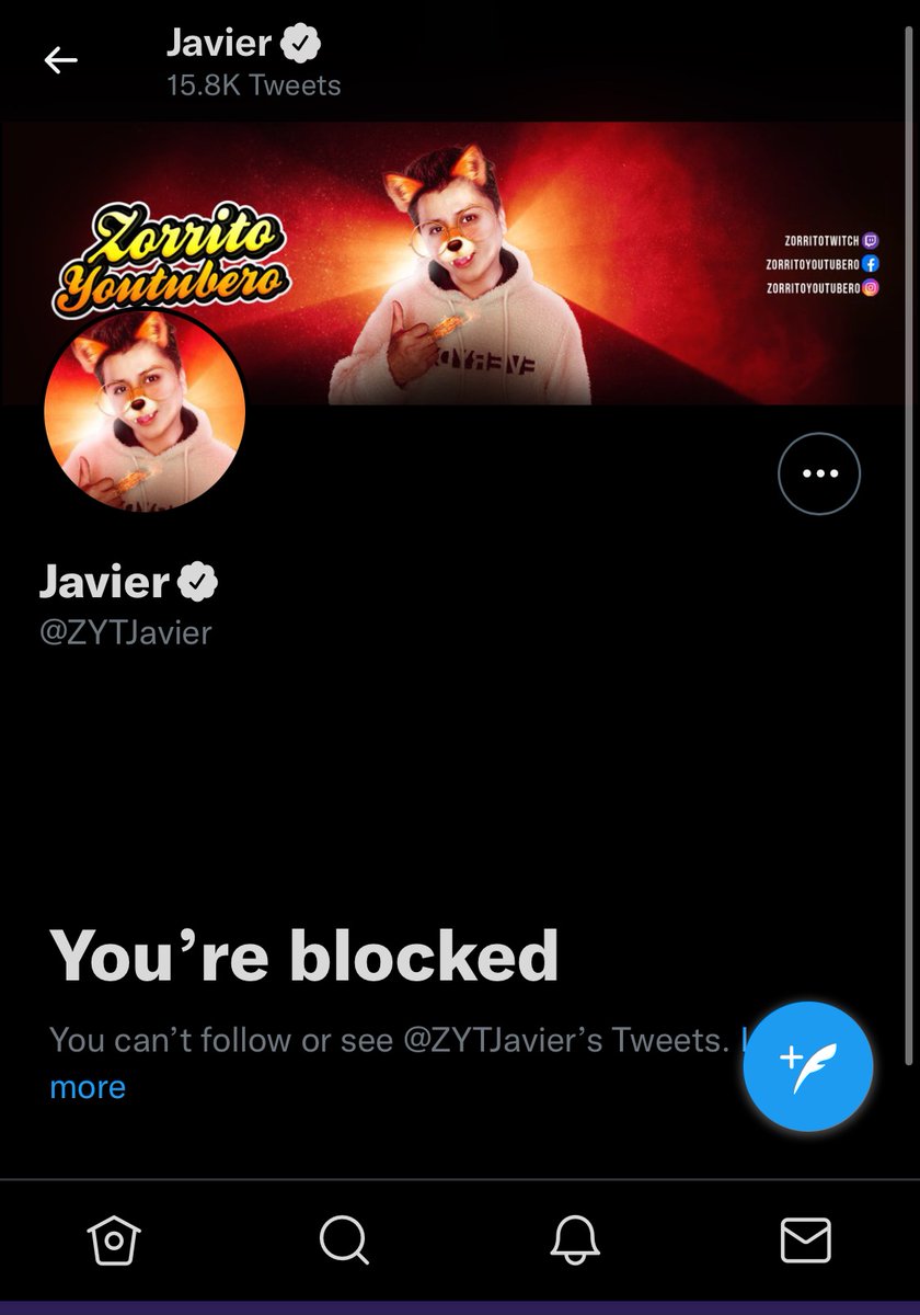 Baby090909_'s tweet photo. @ZYTJavier Por lo visto si le molesto que le dijera las verdades de su patética vida 😂 https://t.co/sLwVF4gYpC