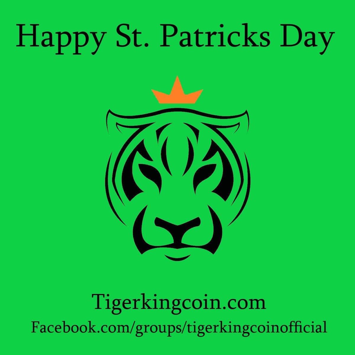 TheTigerKing187's tweet photo. #HappyStPatricksDay  from $TKING don’t forget to #clockforward https://t.co/ENSMgS6PBp