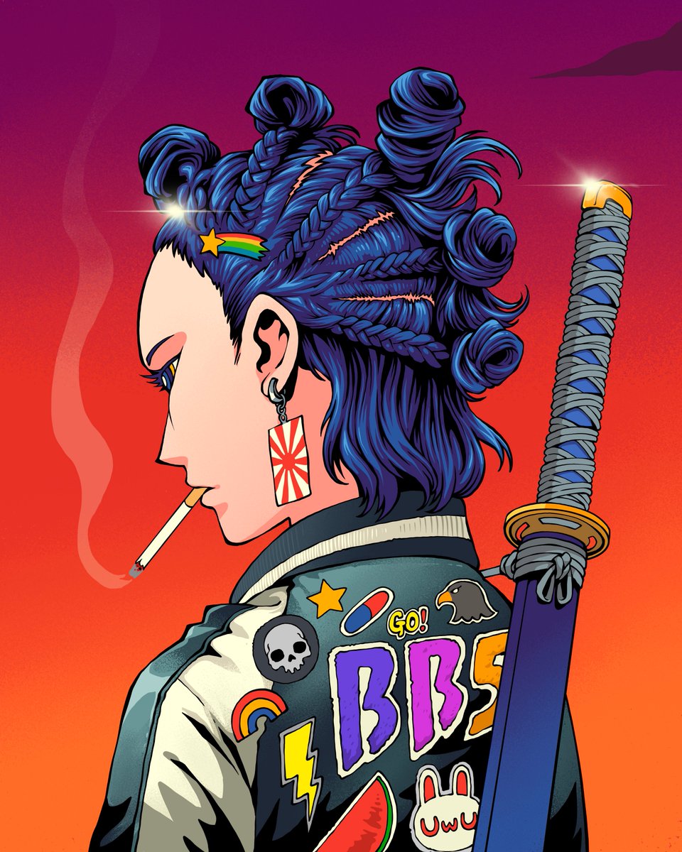 "Smoke"
New NFT DROP <a href="/foundation/">Foundation 🌐</a> 
Edition of 1 🚬

#NFT #NFTanime #NFTdrop #NFTartist #NFTcollector #FND 

foundation.app/@benangbaja/be…