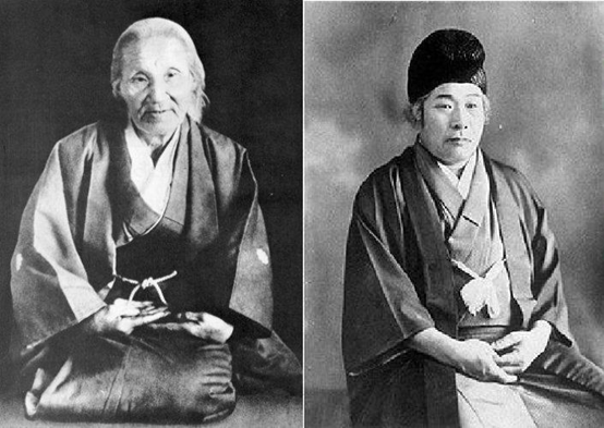 تويتر 老林永生على تويتر 1945年日本投降后 翌年昭和天皇发表人间宣言 宣称天皇不再是天照大神在人间的代表 长冈趁机自称天玺照妙光良姬皇尊 简称玺光尊 并自称神圣天皇 将自己的住所改名为玺宇皇居 制定国旗 宪法 并自行发行纸币 教团内还设置了兵部卿