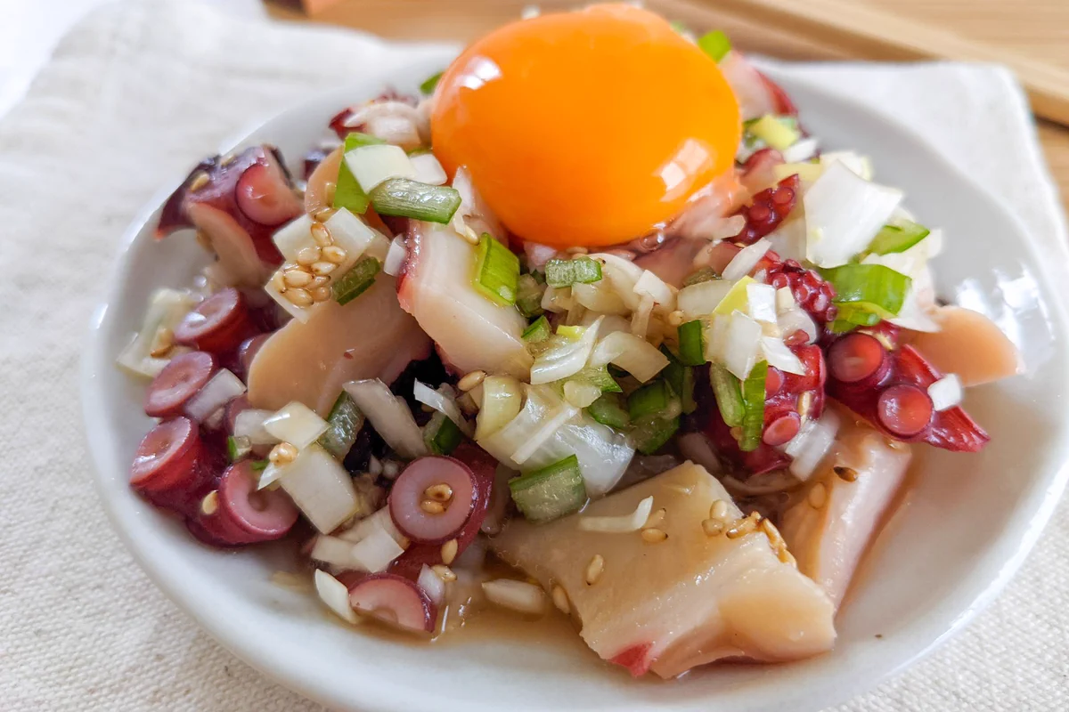 お酒ともご飯とも合いそう！作り方も凄く簡単な「タコ」レシピ！