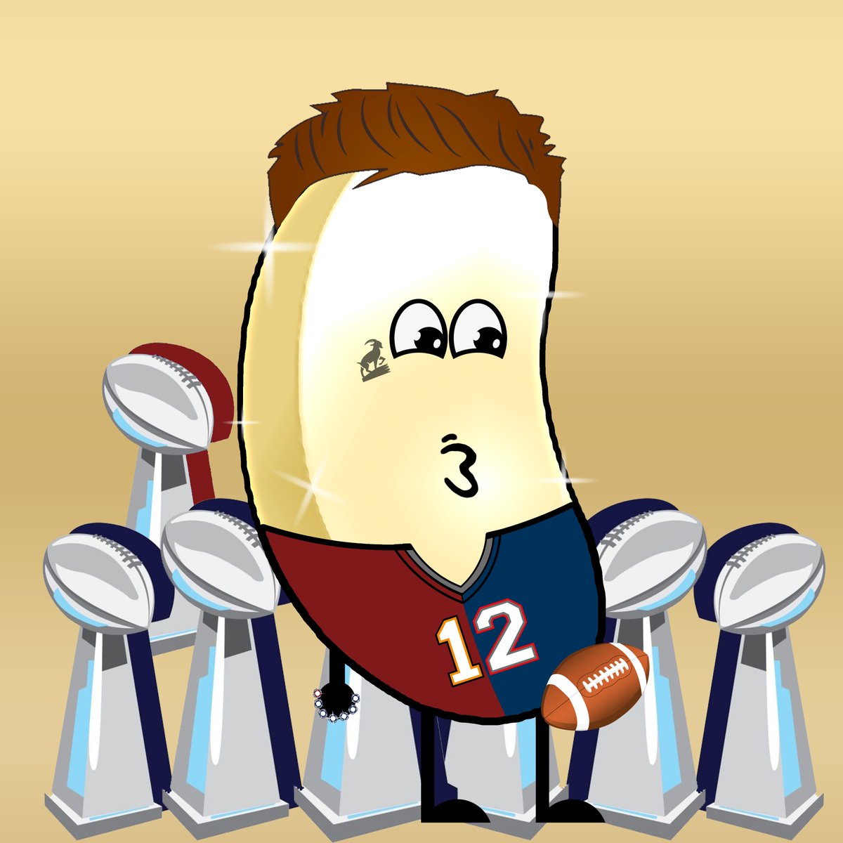 Tom Brady is returning! We might end up having to edit his personal NFT for him after this season... 🏆 <a href="/TomBrady/">Tom Brady</a> add this to your <a href="/Autograph/">Autograph</a> collection!😂

#TomBrady #nftcollectors #NFTGiveaway