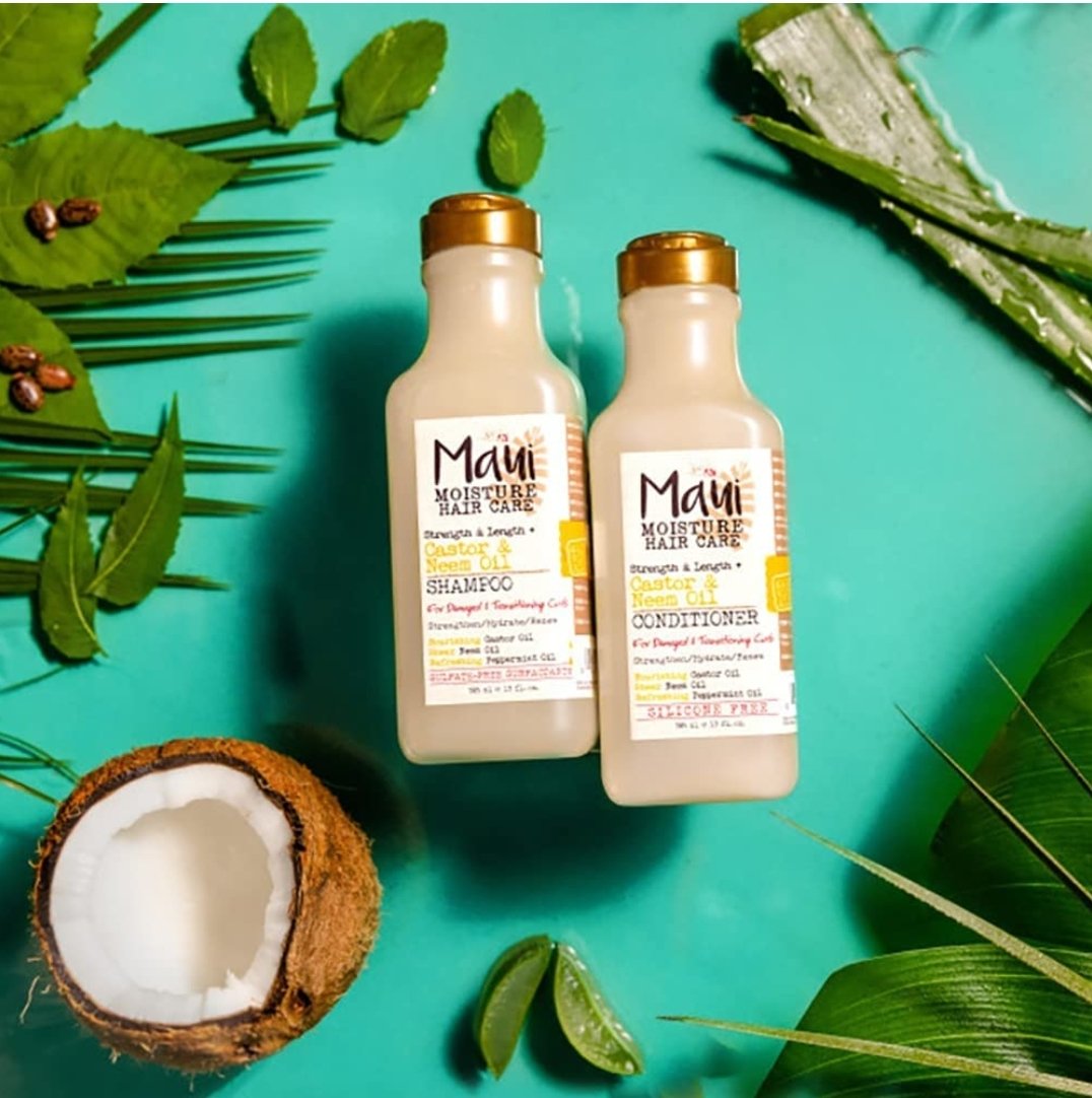 TheModelGG's tweet photo. @maui_moisture 💁🏾‍♀️ 

Found in @ultabeauty @Walmart @amazon and more! 
Hair styled by Grace Martin 
MUA Sameera https://t.co/u9IQskAw0A