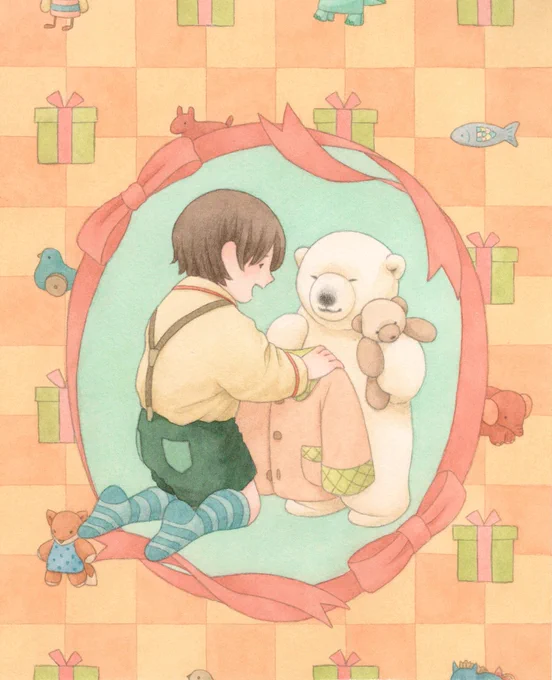 絵本『クーのたんじょうび』本日発売です🐻‍❄️
もうすでに数日前から店頭に並んでいたりお手元に届いてる方もいらっしゃるようで緊張しています…初絵本、楽しんでいただけましたら幸いです…!
どうぞよろしくお願いします👦🏻🐻‍❄️🧸

(↓先日オリヴェールの帽子についてるブローチを彫りました🕊) 