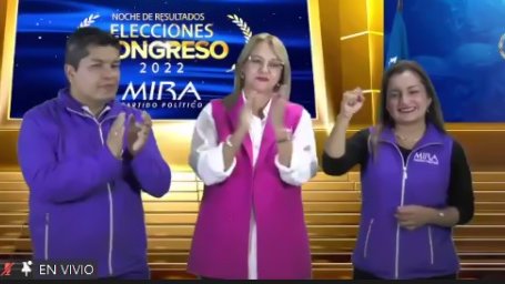PartidoMIRA's tweet photo. "Me sentí muy orgulloso de nuestra candidata @AydeeLizarazoC, usted se ganó la admiración de el país" Ing. Andrés Carrillo. https://t.co/2KRnxQSmdb