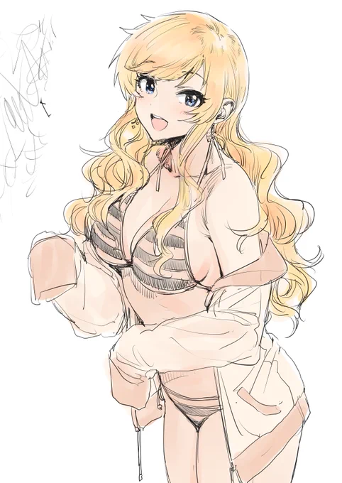 大槻唯ちゃん描きましたが。。 