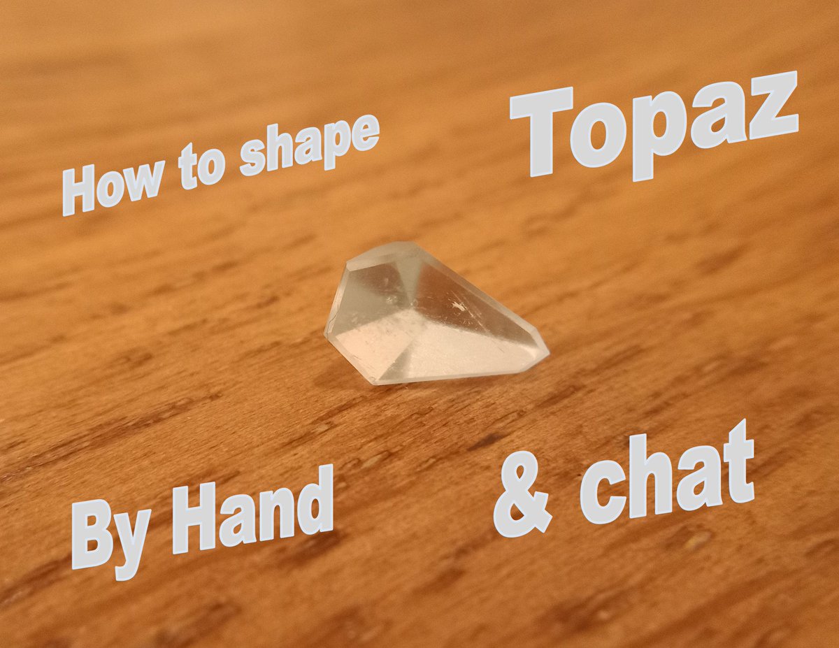 JacobLeeDowney's tweet image. How to cut gems by hand! #Topaz
youtu.be/Fq2eyOLEaW8

5 jokes,  #RoseQuartz under the microscope, &amp;amp; #RightGuard on "Why I buy that?"! &amp;amp; love by the tanker car!

#Live #Livestream #22GP #Gems #GemTube #QNA #chat #TrendyClub #InventionChat #Chess #New #Jokes #BandageOpener #CCL