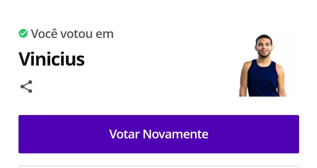 FelipeG0DBR's tweet photo. @vyniof Já votei 10 vezes pro Viny ficar https://t.co/aScXY9JLc6