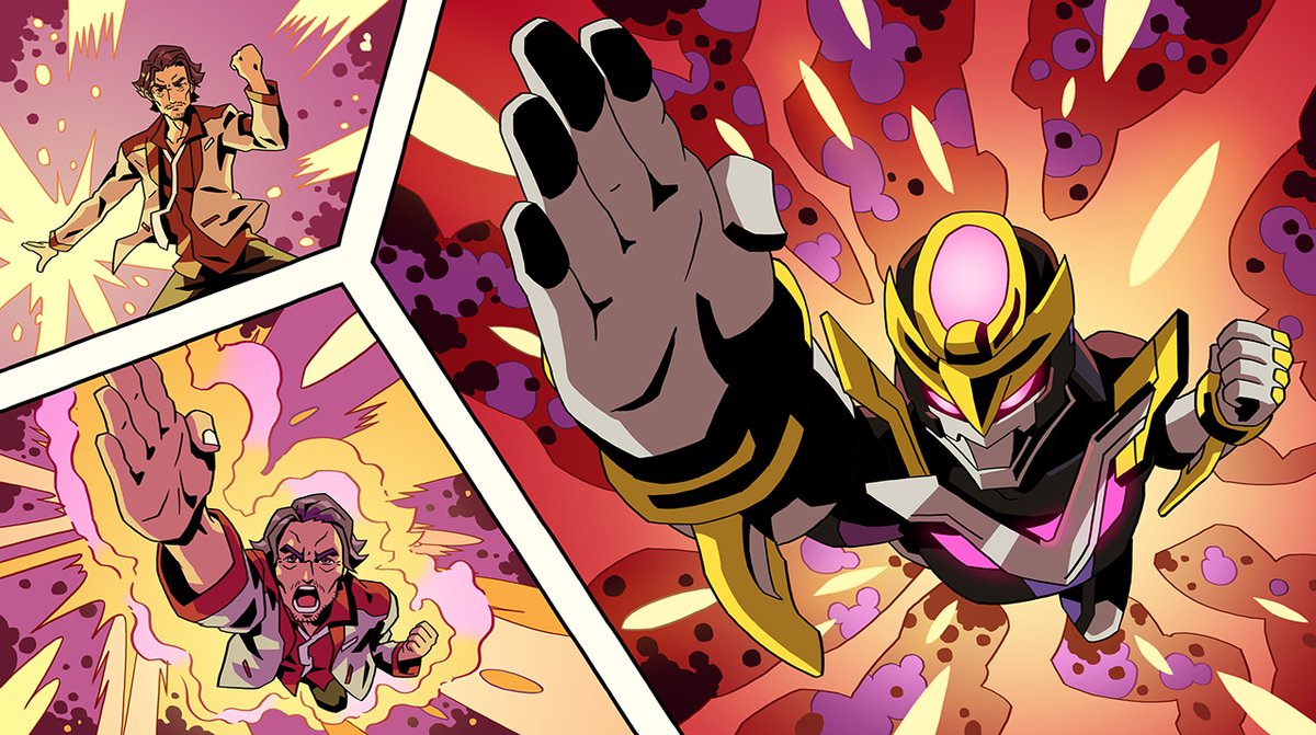 I'm extremely honoured to get to do cutscenes for <a href="/13amgames/">13AM GAMES (🦖)</a> and <a href="/WayForward/">WayForward</a> upcoming giant-monster beat-em-up Dawn of the Monsters.