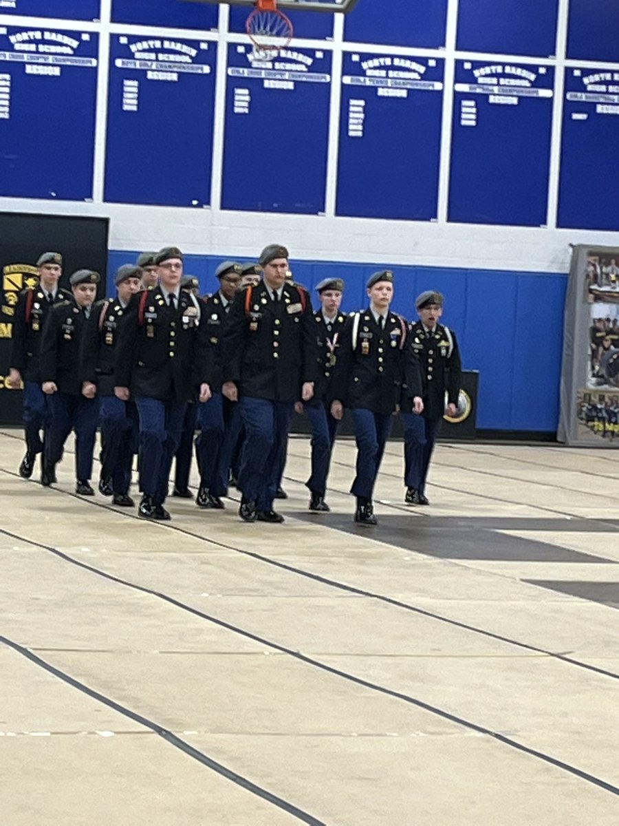 paynejt's tweet photo. @drclarkharrell SCHS JROTC Rifle,Drill, Color Guard, Robotics, and Academic Teams compete in 7th Brigade Regional Meet at Ft Knox. 2d place in Rifle and 3d place in Color Guard &amp; Robotics. Proud of these “Hawk Strong” students! https://t.co/HHpLZVumST