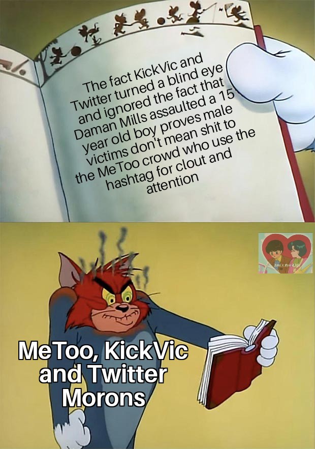 ZeldaGamer4Life's tweet photo. #KickDamanMills #EndMeToo #MeTooIsALie #StopSJWs #KVAreHypocrites https://t.co/3IUERfQGna