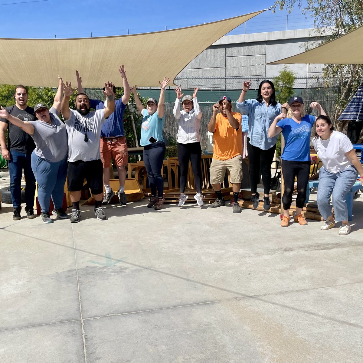 You know we have an incredible community of kids, but have you met our grownups? Thank you to this crew for putting together a new play structure today!

#WPNSrocks #LApreschool #NowEnrolling