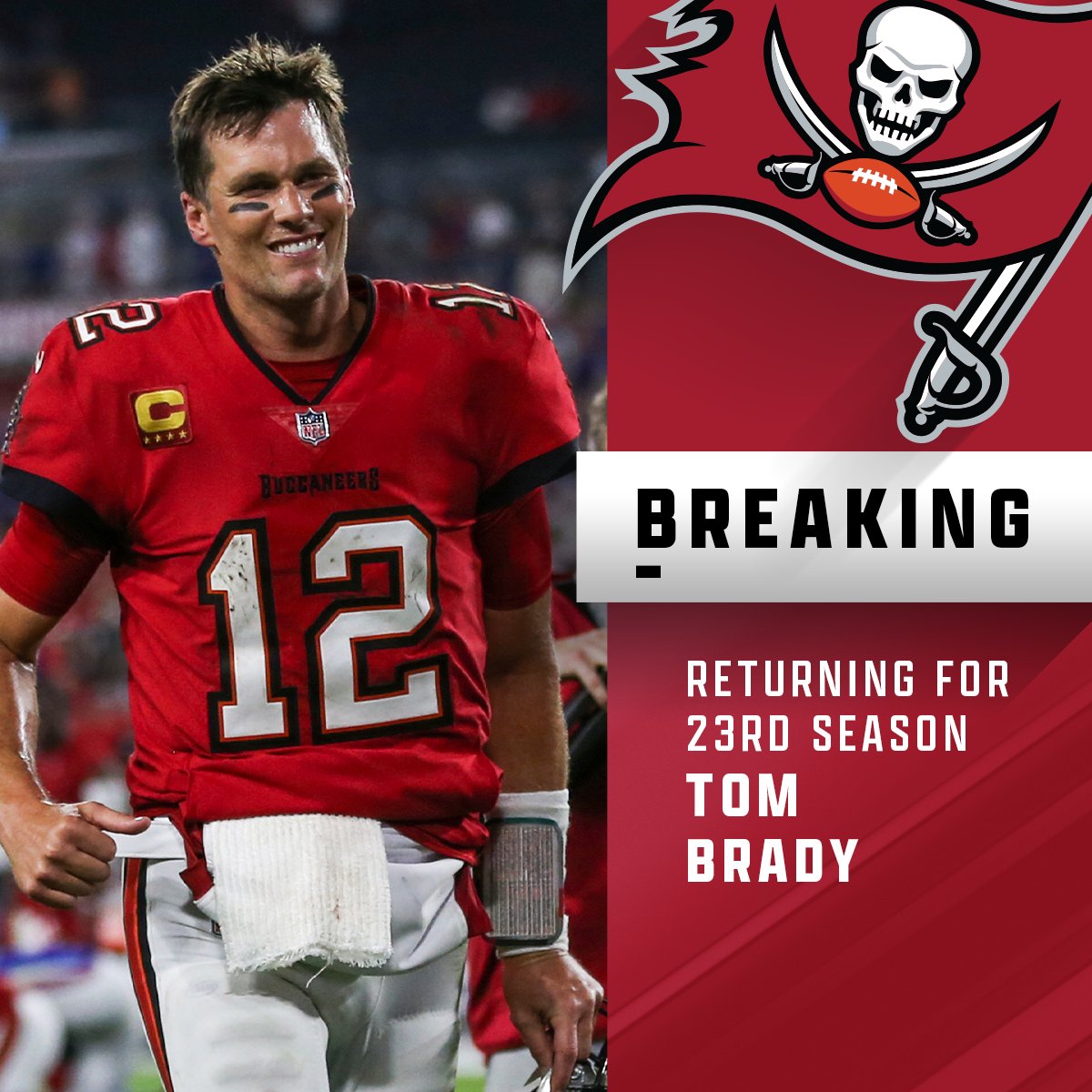 Tom Brady is returning to Tampa to play 23rd season in NFL