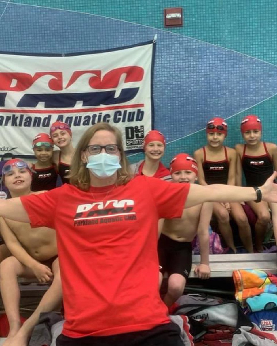 PAACswim's tweet photo. PAAC has the best coaches on the planet!! And that’s what we have the best swimmers!!
Yes a rare Facebook photobomb of coach Tjasa! A true PAAC legend!
8 & unders about to clean it up at 10 & under champs!! 
#havingfun
#swimmingfast
#gopaac https://t.co/0SKzEuuQQx