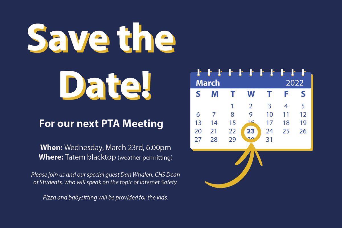 William P. Tatem PTA tweet media