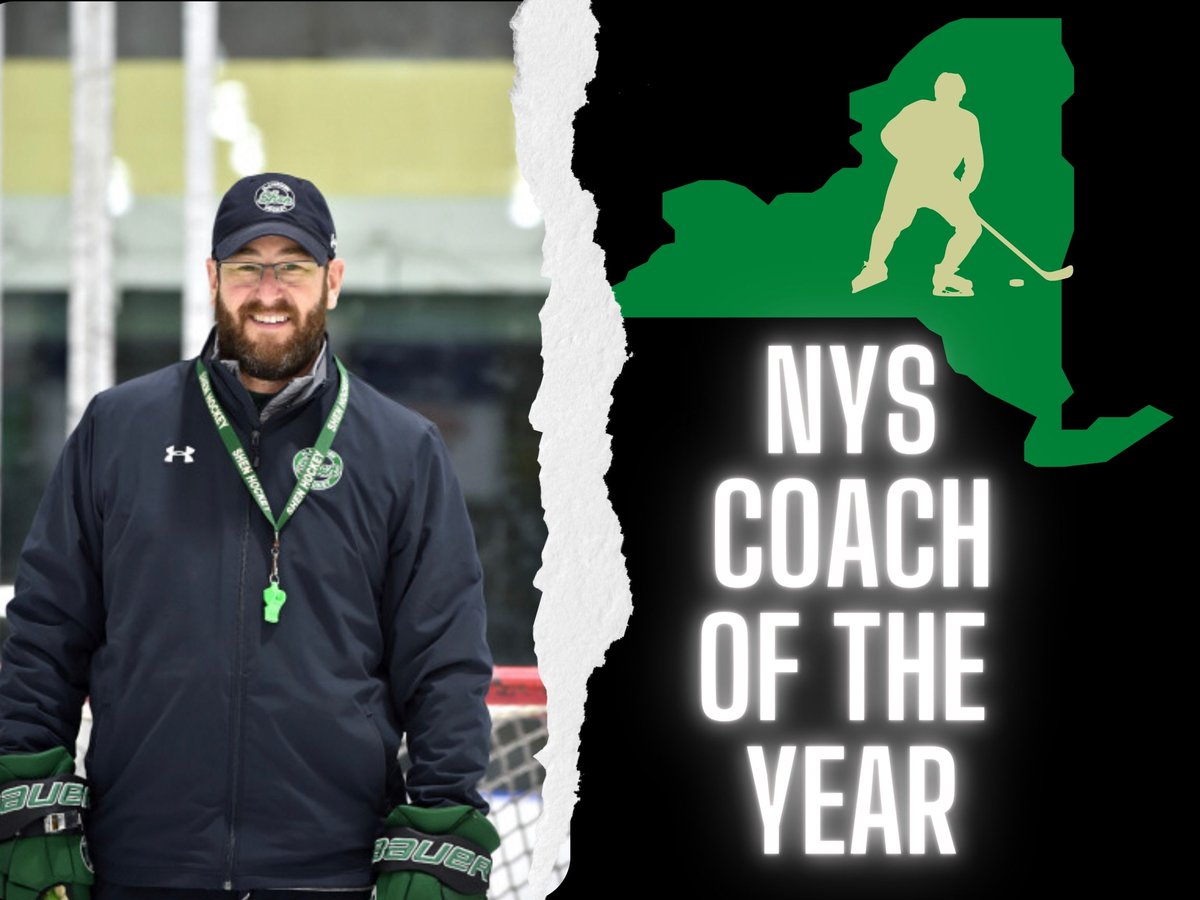 shenhockey's tweet photo. CONGRATULATIONS COACH D!! 🎉 Thank you for the expertise, sportsmanship and discipline that you bring to Shen Hockey and the game. https://t.co/MPCWYA2UX2
