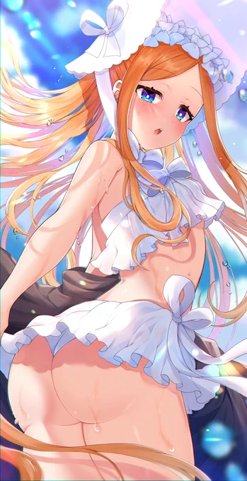 水着アビーちゃん👙🧸
#FGO 