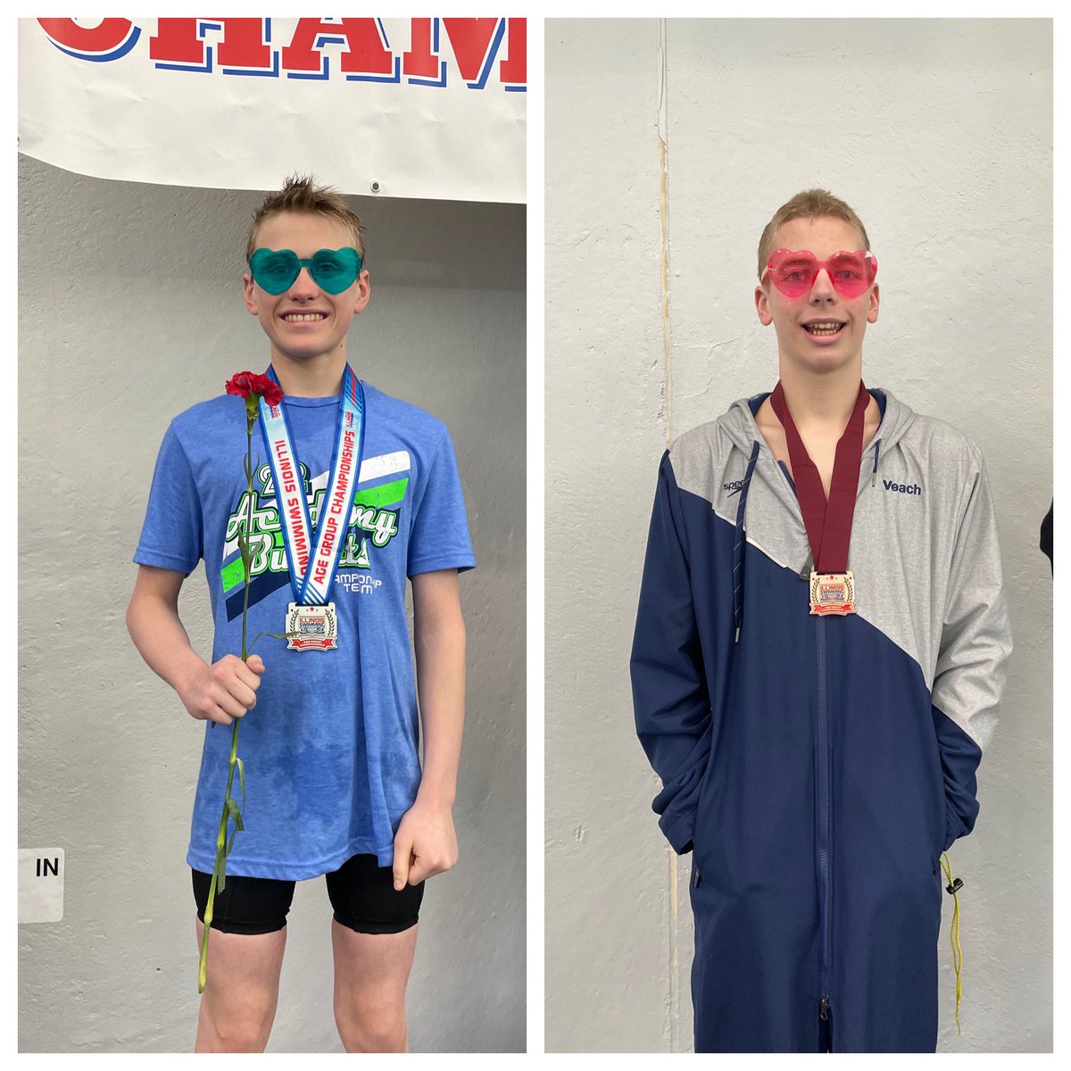 AcademyBullets's tweet photo. Patrick O’Connor 🥈and TJ Veach 6th in the 11-12 200 IM! #AGState #SpeedingBullets https://t.co/u6zoUy5CdT