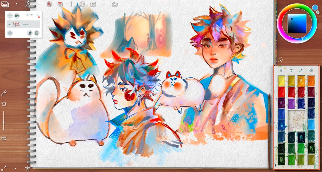 「tried out Realistic Paint Studio and it'」2023 beating me up