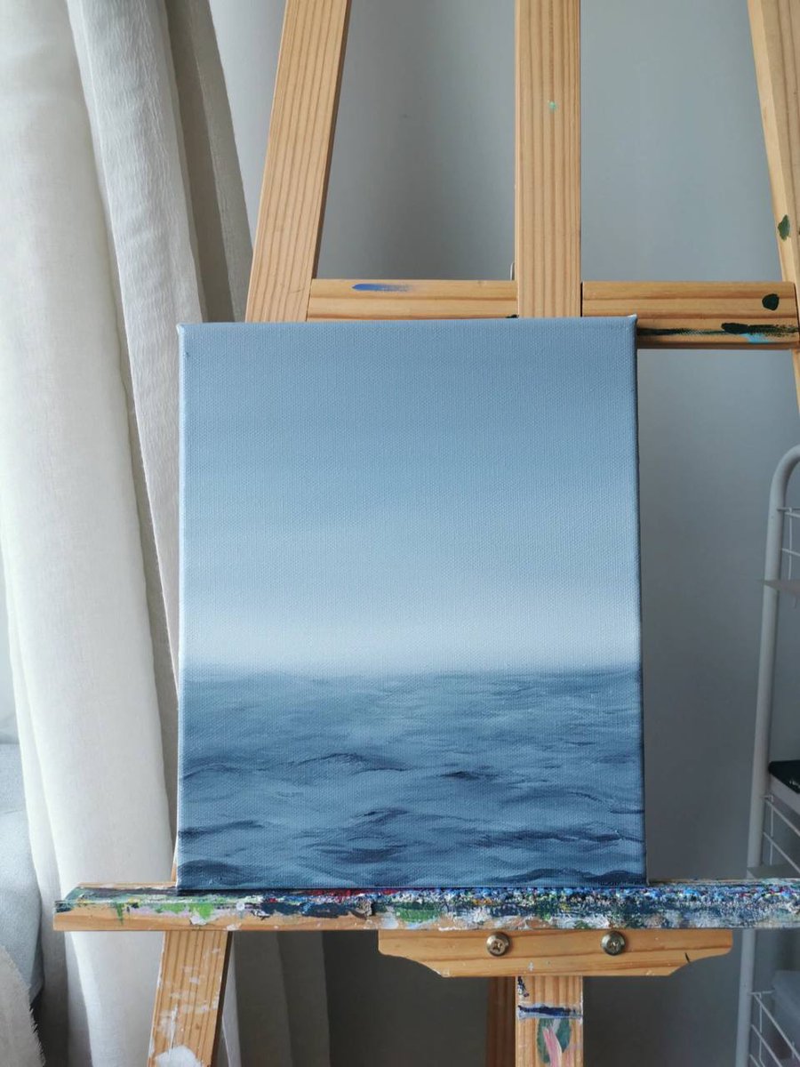 Augustllo's tweet image. The blue sea, washing one's soul