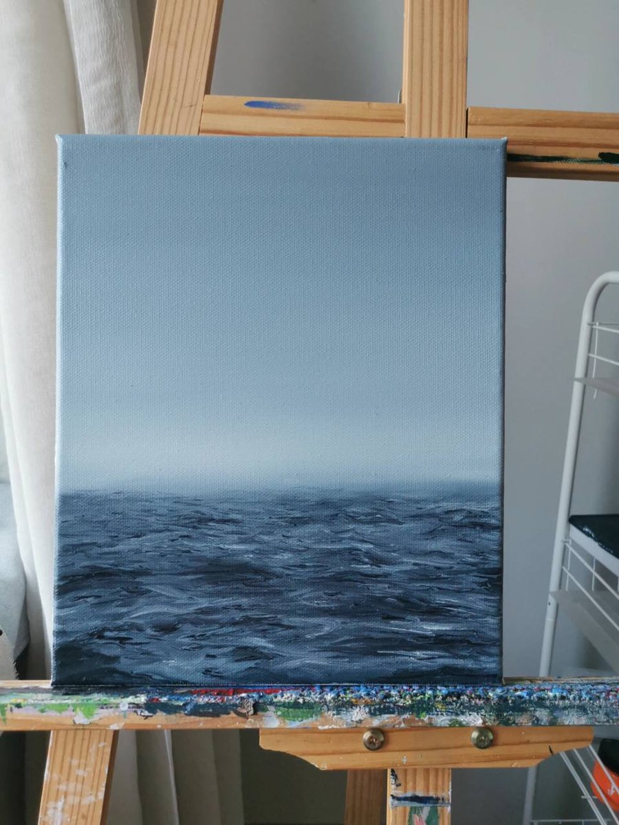 Augustllo's tweet image. The blue sea, washing one's soul