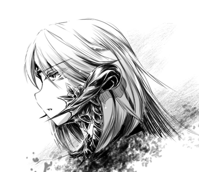 らくがき 前角アウラちゃん 