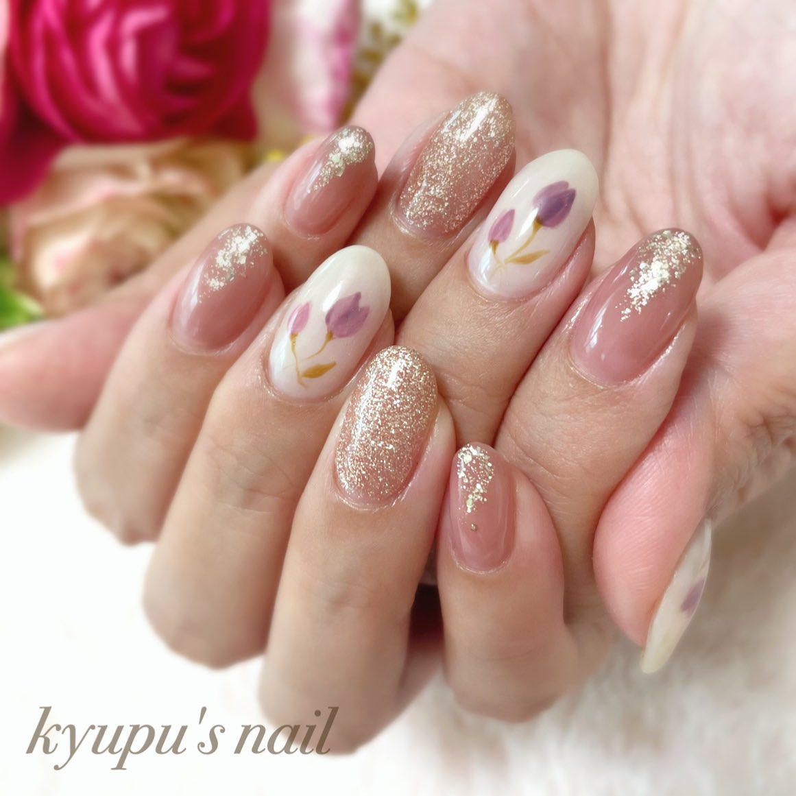 りえ 爪をいたわるネイリスト Kyupus Nail Twitter