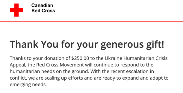 Done my bit, also stepped in for my social media fam and friends. Fully understand that everyone is contributing in their own way and perhaps has other priorities as well..

#SupportUkraine