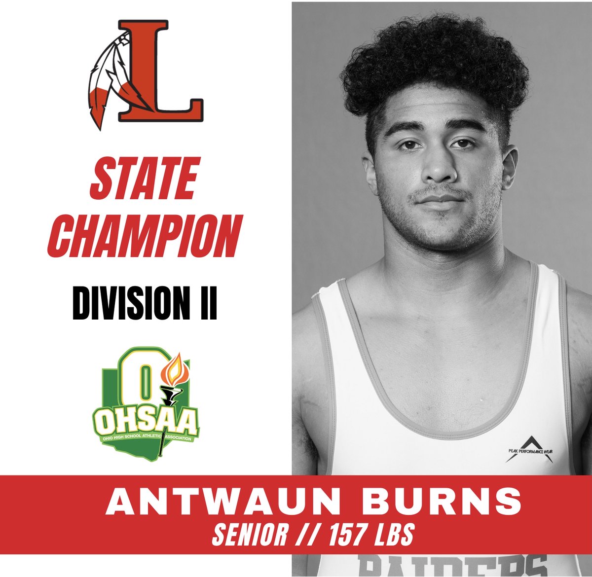 London High School Athletics (@lcsredraiders) on Twitter photo π€ΌββοΈ | STATE CHAMPION!
London High Senior Antwaun Burns becomes the first LHS wrestler to win the state at the OHSAA State Wrestling tournament.
#GoBigRed | #LondonAthletics
<a href="/drloukramer/">Lou Kramer</a>, <a href="/MGBrowning9/">Michael Browning</a>, <a href="/Mrs_Shaw1/">Carla Shaw</a>, <a href="/CoachCut144/">Kyle Cutler</a> π€ΌββοΈ | STATE CHAMPION!
London High Senior Antwaun Burns becomes the first LHS wrestler to win the state at the OHSAA State Wrestling tournament.
#GoBigRed | #LondonAthletics
<a href="/drloukramer/">Lou Kramer</a>, <a href="/MGBrowning9/">Michael Browning</a>, <a href="/Mrs_Shaw1/">Carla Shaw</a>, <a href="/CoachCut144/">Kyle Cutler</a>