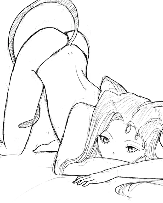 756日目、朝30分間描きました!

ホワイトデーだけど今日はネコミミが描きたい気分でした(☀️🐍出身の🐍です)。 