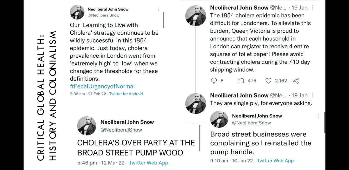 This week's health and society tutorial brought to you by <a href="/NeoliberalSnow/">Neoliberal John Snow</a> #pedagogy