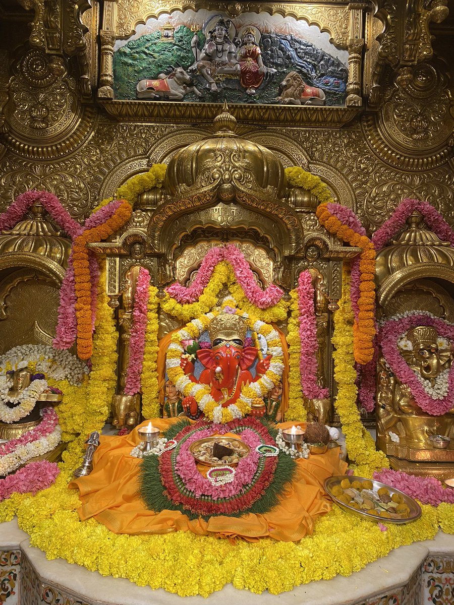 SVTMumbai's tweet photo. 🙏गणपती बाप्पा मोरया 🌺मंगलमूर्ती मोरया 🙏१४/०३/२०२२ https://t.co/PELCrwq7sm