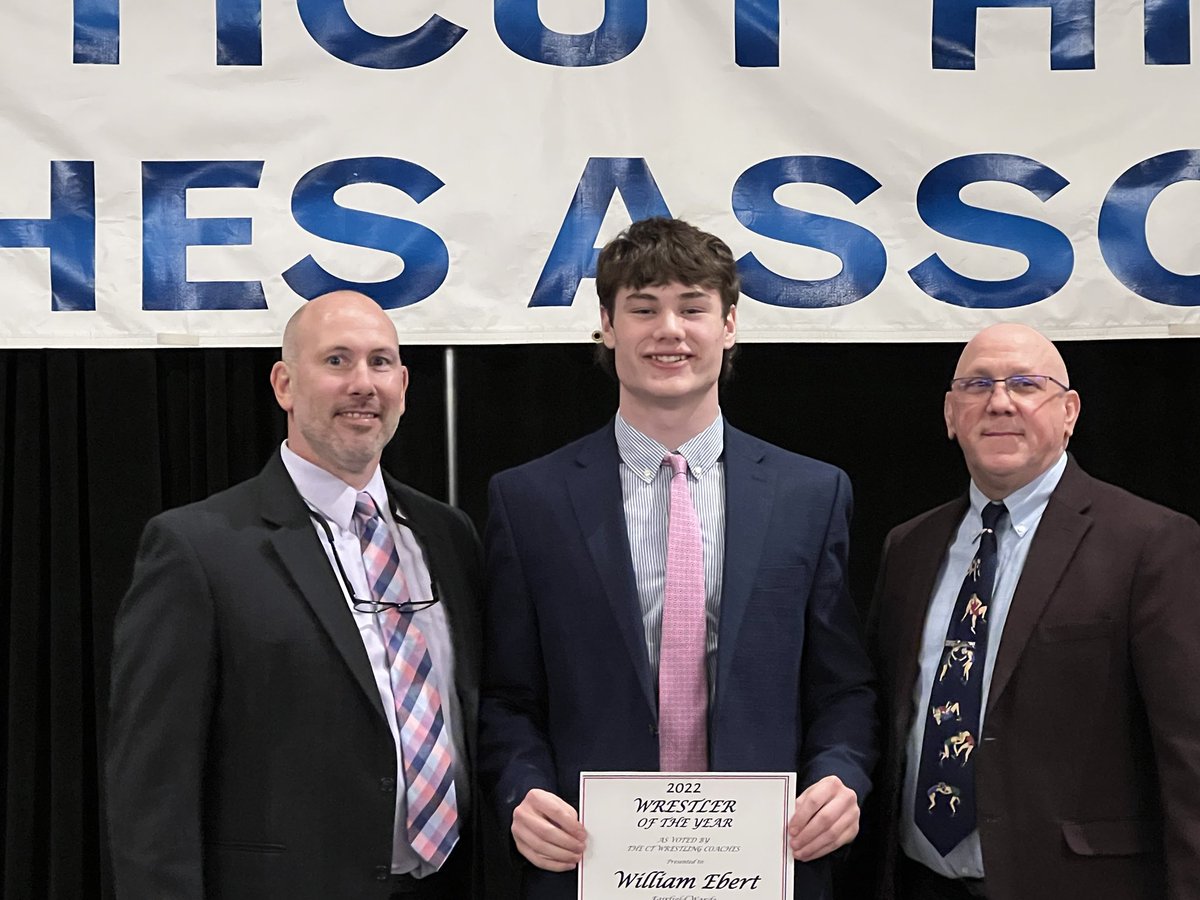 wardewrestling's tweet photo. Congratulations to Will Ebert selected as CT wrestler of the year! ⁦@FWHSMustangs⁩ ⁦@willebert4⁩ ⁦@GameTimeCT⁩ ⁦@DaveRuden⁩ https://t.co/O70xt3kavn