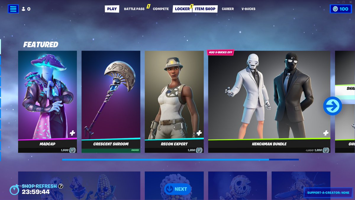 Fortnite Itemshop/news tweet media