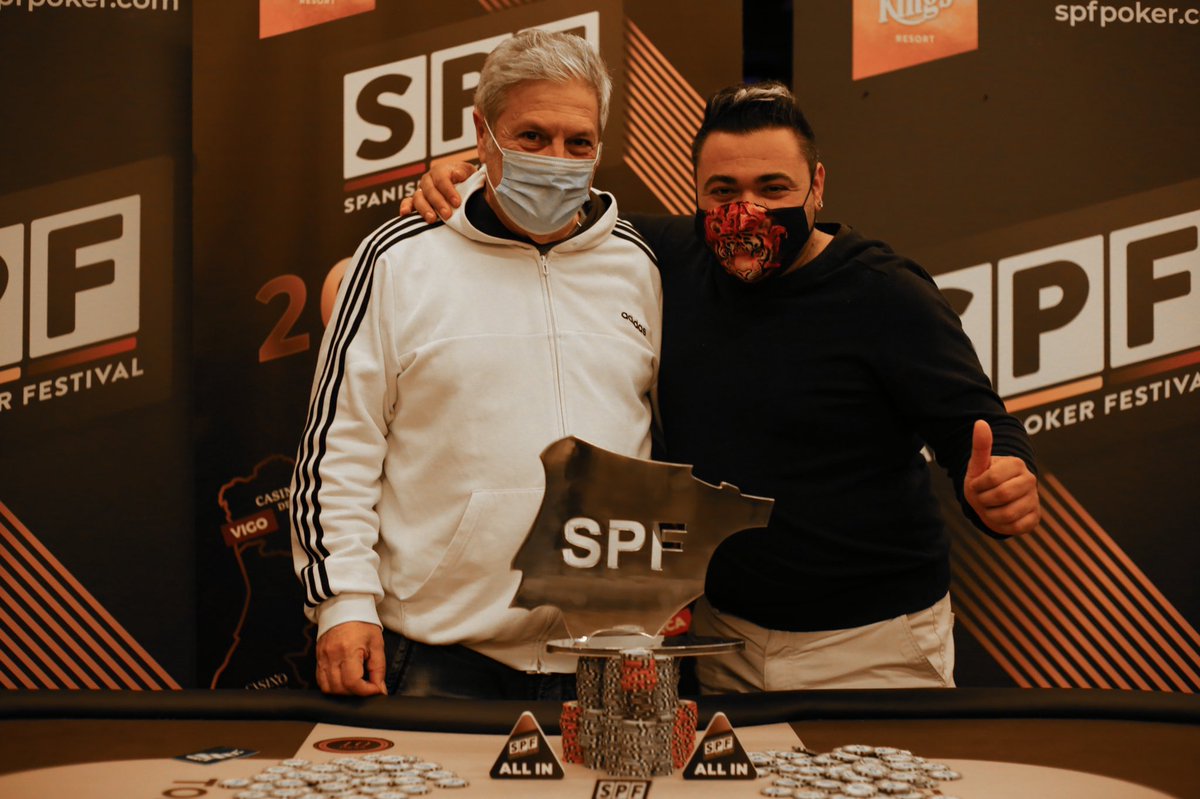 SPFpoker's tweet photo. 🏆 ¡PACTO EN EL MAIN EVENT! 👏🏻 🏆 

¡Serge William se lleva el trofeo del Main Event! 🙌🏼🙌🏼
#SPFPoker #SPFMurcia https://t.co/otMxxmI0jO