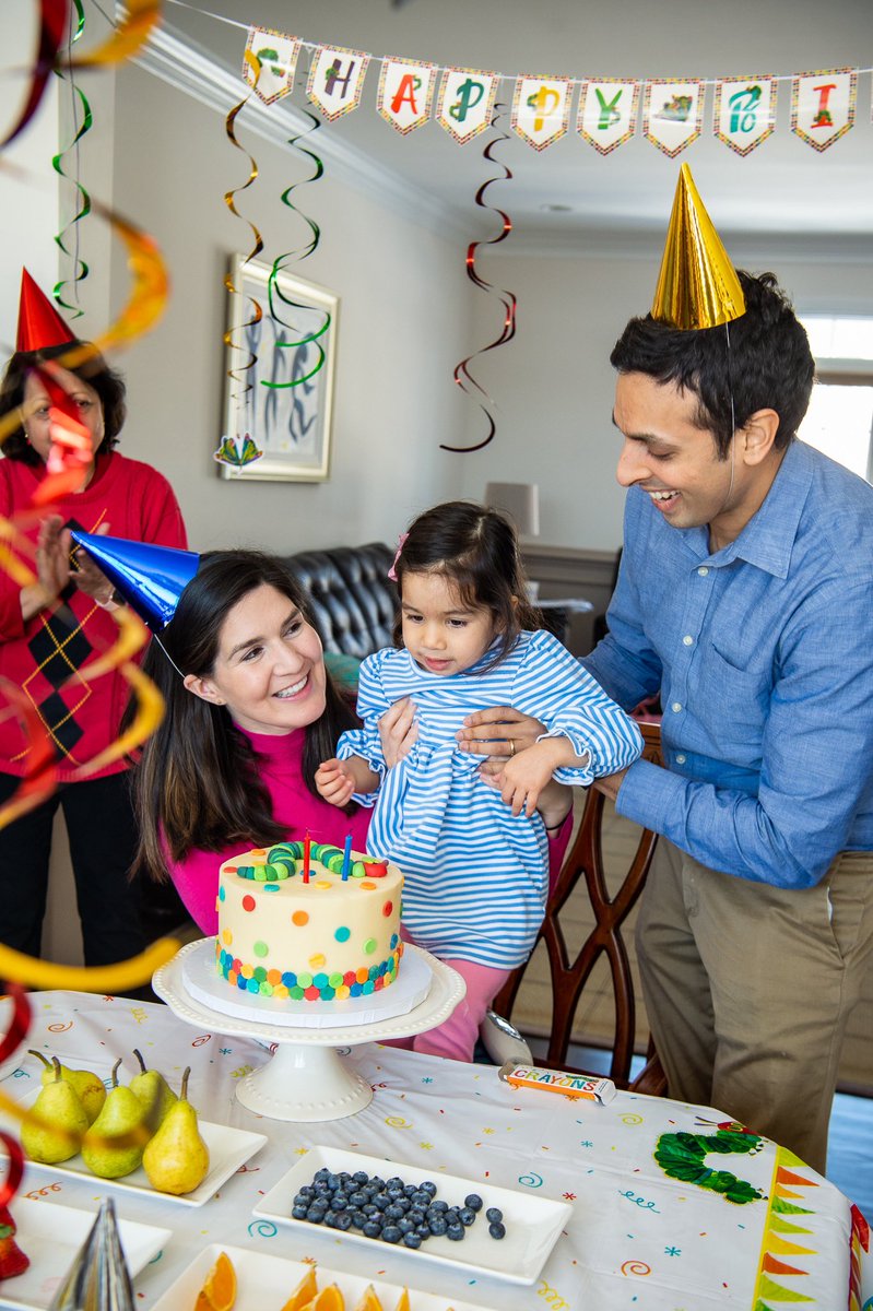 SuhasforVA's tweet photo. Great to be home from session to celebrate my daughter’s second birthday with family. Happy Birthday Maya! https://t.co/Abi7W99Dlx