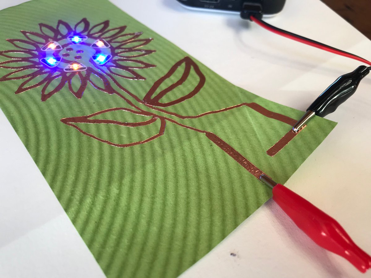 chibitronics's tweet photo. Wondering how you can power your paper circuits project with USB power rather than batteries? @Switchback42 explains how in our latest guide!

Head to https://t.co/ktoCS4jqEt for all the details, project ideas and safety tips!

#papercircuits #chibitronics #circuitstickers https://t.co/EKjWGNTED6
