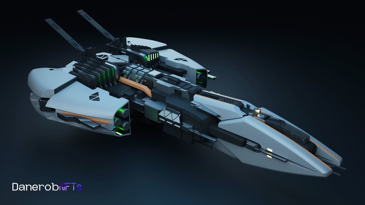 This is the Daneship-DN44 💎 rare one!

The Daneship-DN44 is mainly made for scouting missions. It is sent to explore unknown territories, the DN44's with its high-class stealth technology is one of the best for this purpose. 

#Solana #NFTs #Megaverse