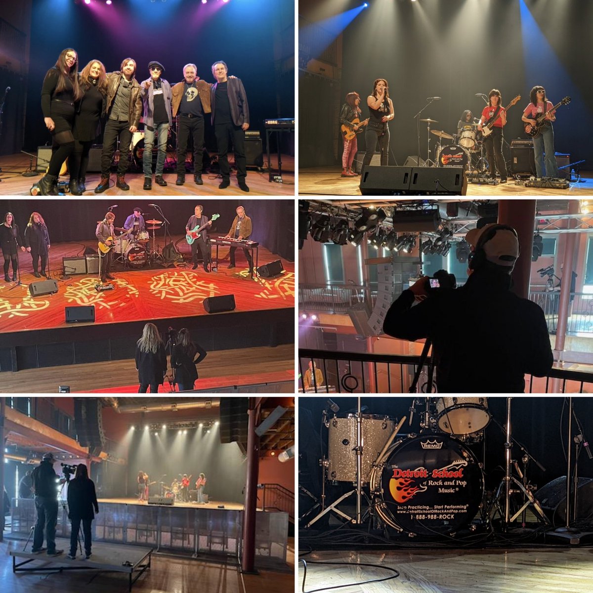 DetMusicAwards's tweet photo. It was a full day of #RockNRoll with #JohnnyBee & The #MurderHornets and #Gigi. Huge thanks to @DSRPRoyalOak & @TheCrofoot for making this shoot possible. Tune in to the awards stream cast on April 24 to see the finished product captured by #2SeeDeeLight Film.
#DetroitMusicAwards https://t.co/fSrnAlOEGk