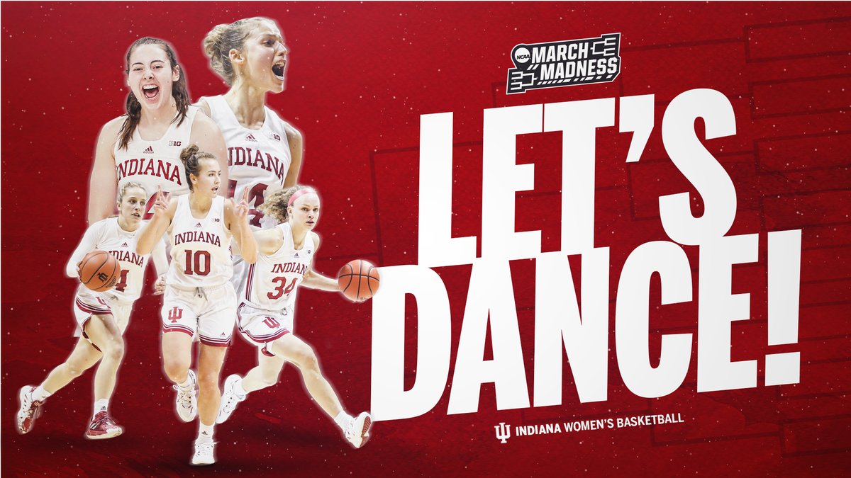 Dancing shoes - on. 💃

The journey will start in for the 3-seed Hoosiers in Bloomington against 14-seed Charlotte on Saturday!

#iuwbb | #DoTheWork