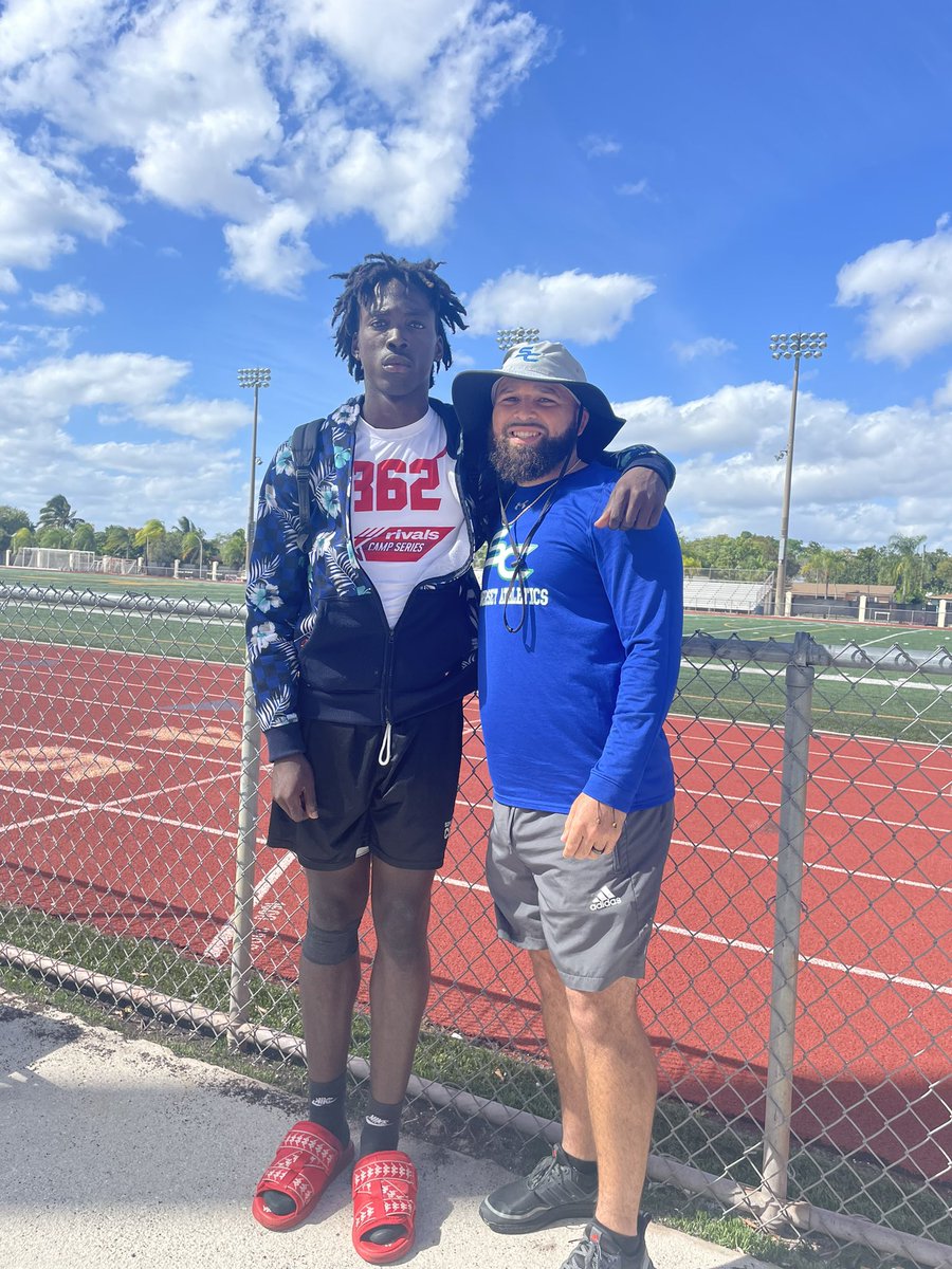 Proud of my guy Waden Charles ATH C/O 25 for putting on a solid performance at the Rivals Camp. He got better today! <a href="/SCanyonsFB/">Somerset Canyons Football</a>