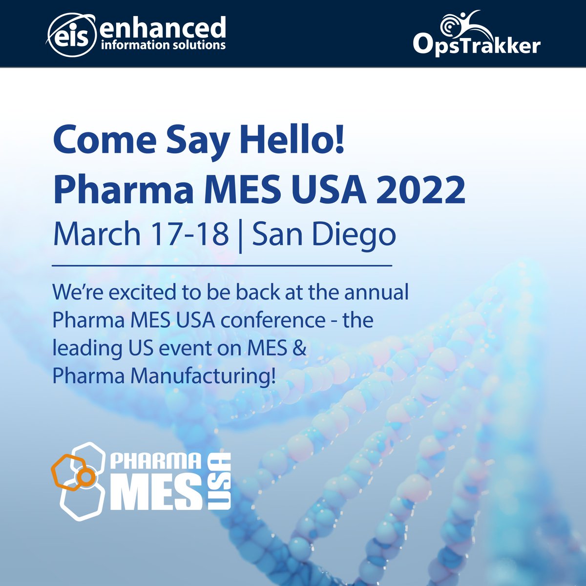 OpsTrakker's tweet photo. Pharma MES USA is back!

Come join us at the 2022 Pharma MES USA Conference by we.CONECT Global Leaders GmbH! Excited to see you there!

Learn more about the event on their site: https://t.co/td8G72QhqK

#IIoT #mes #digitaltransformation https://t.co/sup9XmMc7x