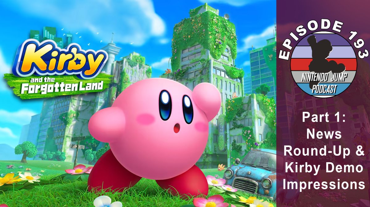 NintendoJump's tweet image. Episode 193p1 is up! On Part 1 of this episode we go through a bunch of Nintendo gaming news and our thoughts on the recent Kirby &amp;amp; The Forgotten Land demo! Check it out at the link below or your favorite #podcast app!

bit.ly/3CBWQKR

#Nintendo #NintendoSwitch #Kirby