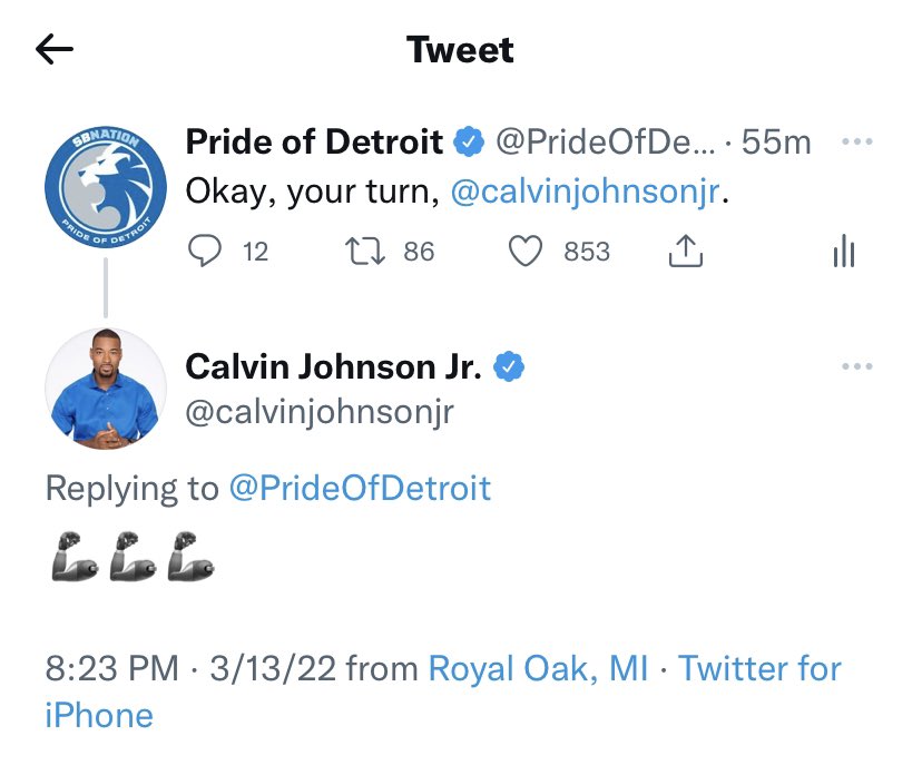 PrideOfDetroit's tweet photo. Calvin Johnson coming out of retirement, confirmed. https://t.co/KNTqugiob0
