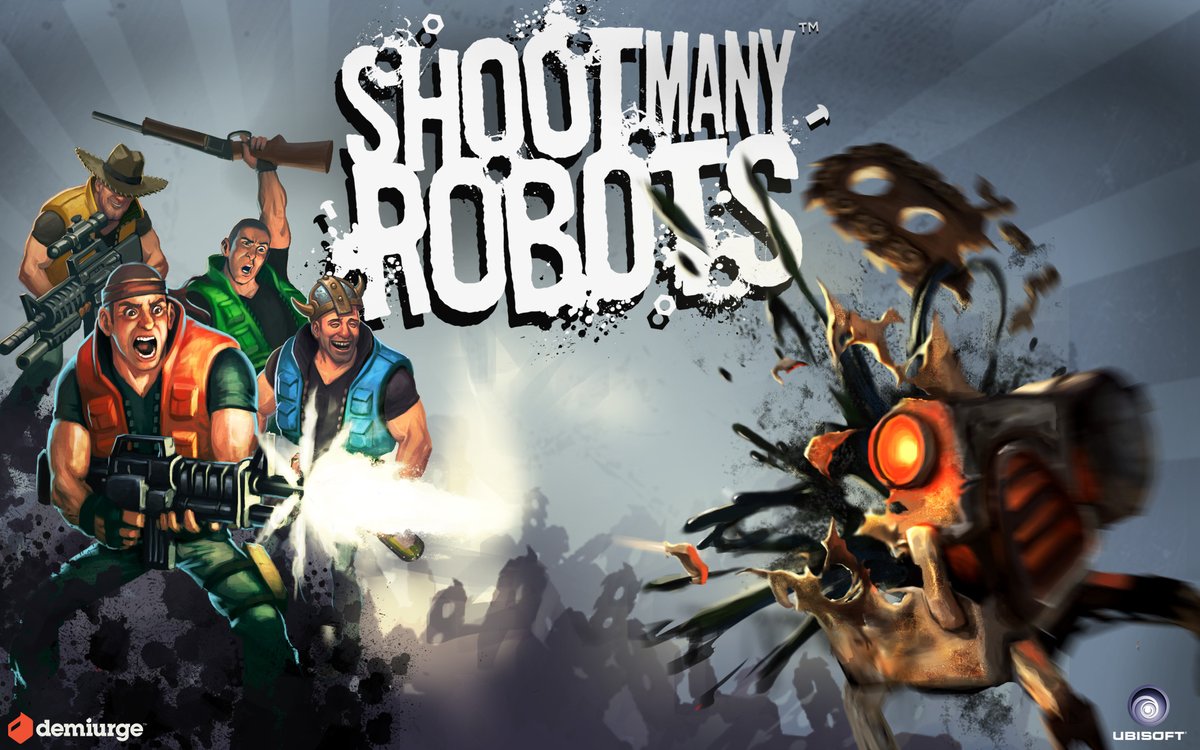 JustinBush88's tweet photo. It is the 10th Anniversary of Shoot Many Robots. A fun role-playing game. #ShootManyRobots 🤖 https://t.co/cB3BUWaTxW